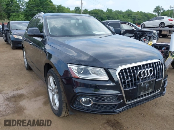 2015 Audi Q5 Premium Plus with VIN WA1DGAFP0FA102340, listed as a IAAI auction lot 42619358 with 82,870 mi miles and . Bid and sale history available at DreamBid. Image 6.
