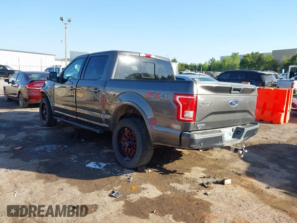 2016 Ford F-150 XLT with VIN 1FTEW1EG1GKF81314, listed as a IAAI auction lot 40508372 with 179,040 mi miles. Bid and sale history available at carsss.com. Image 3.