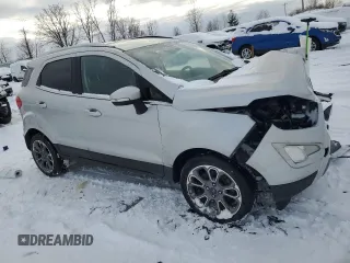 2019 Ford EcoSport Titanium with VIN MAJ3S2KE2KC268213, listed as a Copart auction lot 88722635 with 88,449 mi miles and Salvage Title. Bid and sale history available at DreamBid. Image 4.
