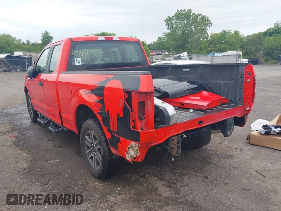 2018 Ford F-150 XL z VIN 1FTEX1EB2JFE14994, wystawiony jako IAAI lot #42209524 z przebiegiem 88 285 mil mil oraz . Historia ofert i sprzedaży dostępna na DreamBid. Obrazek 6.