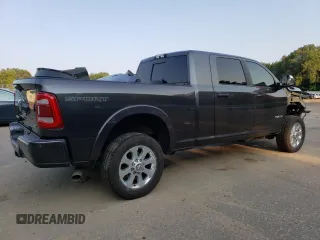 2021 Ram 2500 Laramie with VIN 3C6UR5NL8MG581067, listed as a Copart auction lot 69813364 with 37,859 mi miles and Salvage Title. Bid and sale history available at carsss.com. Image 3.