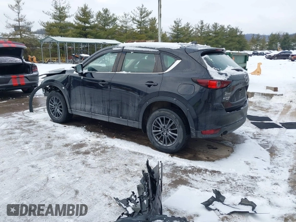 2019 Mazda CX-5 Sport with VIN JM3KFBBM8K1621929, listed as a IAAI auction lot 41356228 with 67,023 mi miles and . Bid and sale history available at DreamBid. Image 3.