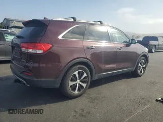 2017 Kia Sorento EX z VIN 5XYPH4A56HG290145, wystawiony jako Copart lot #59719465 z przebiegiem 79 057 mil mil oraz Szkoda całkowita • Salvage title. Historia ofert i sprzedaży dostępna na DreamBid. Obrazek 3.