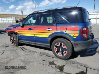 2024 Ford Bronco with VIN 3FMCR9K65RRF36699, listed as a Copart auction lot 48768955 with 10,050 mi miles and Salvage title. Bid and sale history available at DreamBid. Image 2.