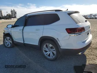 2021 Volkswagen Atlas SE с VIN 1V2JP2CA0MC525739, выставлен на аукционе Copart как лот 82116814 с пробегом 80 147 миль миль и Списание • Salvage title. История ставок и продаж доступна на DreamBid. Изображение 2.