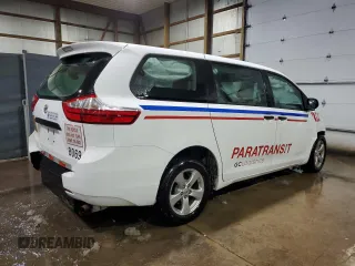 2017 Toyota Sienna L with VIN 5TDZZ3DC9HS879994, listed as a Copart auction lot 41584485 with 123,087 mi miles and Salvage Title. Bid and sale history available at DreamBid. Image 3.