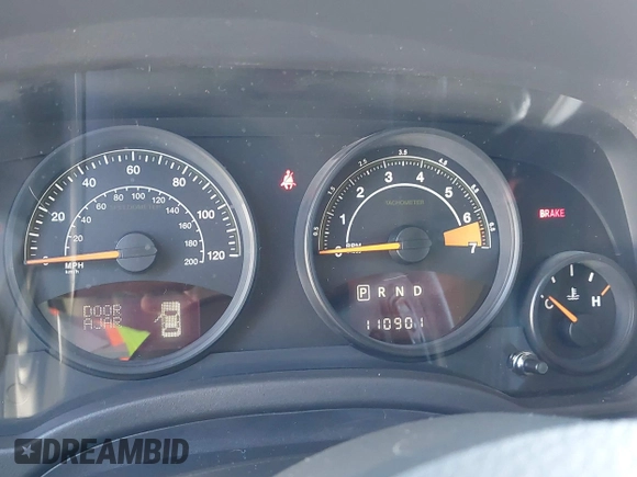 2017 Jeep Patriot High Altitude with VIN 1C4NJRFBXHD135393, listed as a IAAI auction lot 42003911 with 110,901 mi miles. Bid and sale history available at carsss.com. Image 7.