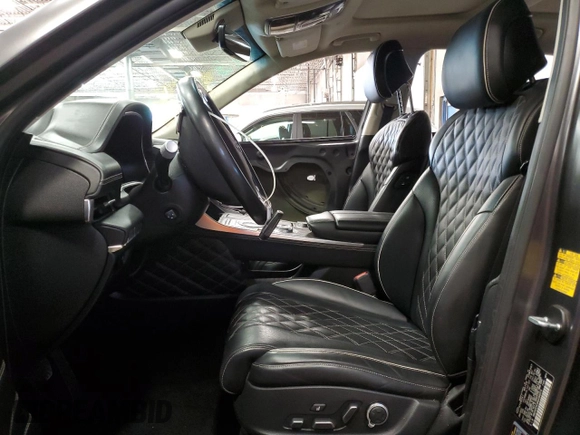 2022 Genesis GV80 Advanced Plus with VIN KMUHCESC6NU094073, listed as a Copart auction lot 58288045 with 43,327 mi miles and Salvage title. Bid and sale history available at DreamBid. Image 7.