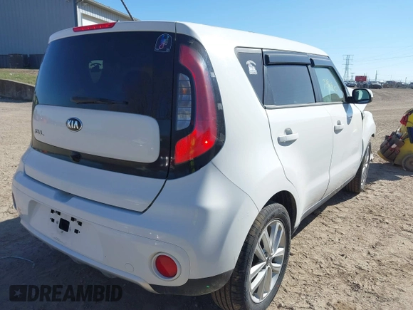 2018 Kia Soul + with VIN KNDJP3A53J7901187, listed as a IAAI auction lot 38949447 with 115,761 mi miles. Bid and sale history available at carsss.com. Image 4.