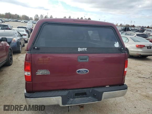 2005 Ford F-150 XL with VIN 1FTPX12595KD30384, listed as a Copart auction lot 77244603 with 170,086 mi miles and Salvage title. Bid and sale history available at DreamBid. Image 6.