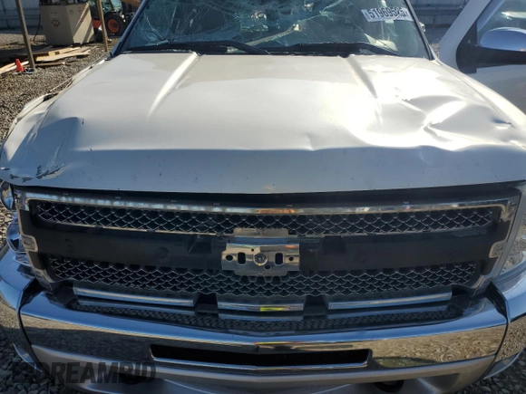 2012 Chevrolet Silverado 1500 LT with VIN 3GCPKSE79CG270645, listed as a Copart auction lot 51969525 with Not Provided miles and Salvage Title. Bid and sale history available at DreamBid. Image 12.