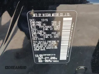 2016 Infiniti QX80 with VIN JN8AZ2NF6G9612118, listed as a IAAI auction lot 42051406 with 160,733 mi miles and . Bid and sale history available at DreamBid. Image 9.