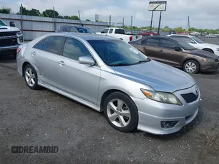 2010 Toyota Camry with VIN 4T1BF3EK5AU015201, listed as a IAAI auction lot 42261413 with 131,719 mi miles and . Bid and sale history available at DreamBid. Image 1.