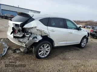 2019 Acura RDX with VIN 5J8TC1H34KL006542, listed as a Copart auction lot 87649885 with 33,956 mi miles and Salvage Title. Bid and sale history available at carsss.com. Image 3.