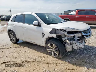 2020 Mitsubishi Outlander ES with VIN JA4AP3AU8LU006364, listed as a Copart auction lot 60741645 with 36,291 mi miles and Salvage title. Bid and sale history available at DreamBid. Image 4.