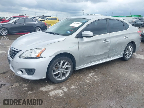 2014 Nissan Sentra S with VIN 3N1AB7AP8EL641803, listed as a IAAI auction lot 41904006 with 111,064 mi miles and . Bid and sale history available at DreamBid. Image 2.