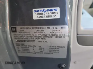 2009 Chevrolet HHR 1LT with VIN 3GNCA23BX9S585105, listed as a Copart auction lot 49674685 with 106,929 mi miles and Salvage Title. Bid and sale history available at carsss.com. Image 12.