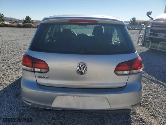 2010 Volkswagen Golf with VIN WVWDB7AJXAW398182, listed as a Copart auction lot 79069664 with 110,533 mi miles and Salvage Title. Bid and sale history available at carsss.com. Image 6.