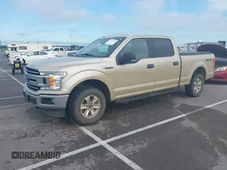 2018 Ford F-150 XL with VIN 1FTFW1EG2JKE19350, listed as a IAAI auction lot 42638640 with 145,595 mi miles and . Bid and sale history available at DreamBid. Image 17.