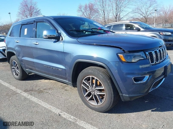 2019 Jeep Grand Cherokee Limited with VIN 1C4RJFBG9KC807863, listed as a IAAI auction lot 41801378 with 59,997 mi miles. Bid and sale history available at carsss.com. Image 1.