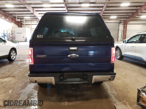 2011 Ford F-150 XLT with VIN 1FTFW1ET1BKD66476, listed as a Copart auction lot 59746615 with 157,642 mi miles and Clean title. Bid and sale history available at DreamBid. Image 6.