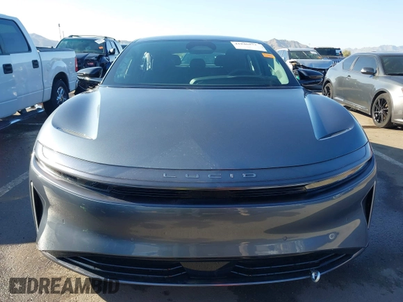 2025 Lucid Air Pure with VIN 50EA1PGA6SA002823, listed as a IAAI auction lot 41840873 with 756 mi miles. Bid and sale history available at carsss.com. Image 13.