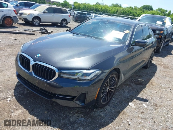 2021 BMW 5 Series 540i xDrive with VIN WBA73BJ02MWW93833, listed as a IAAI auction lot 42160043 with 59,779 mi miles and . Bid and sale history available at DreamBid. Image 17.