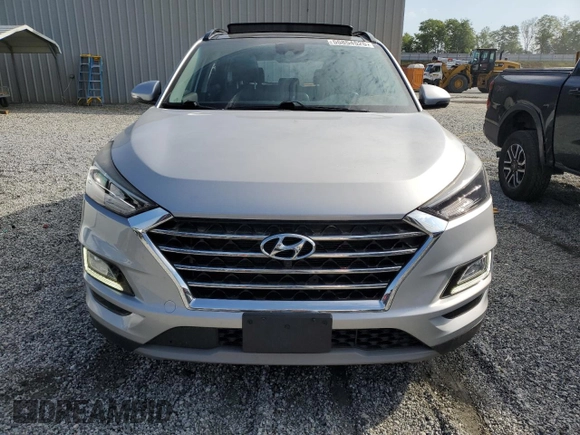2020 Hyundai Tucson SEL with VIN KM8J3CAL9LU092403, listed as a Copart auction lot 55854525 with 39,320 mi miles and Salvage title. Bid and sale history available at DreamBid. Image 5.