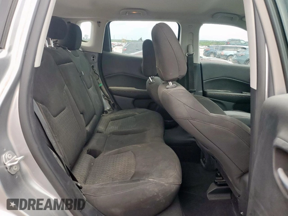 2021 Jeep Compass Sport с VIN 3C4NJCABXMT560301, выставлен на аукционе Copart как лот 59361585 с пробегом 14 872 миль миль и Списание • Salvage title. История ставок и продаж доступна на DreamBid. Изображение 11.
