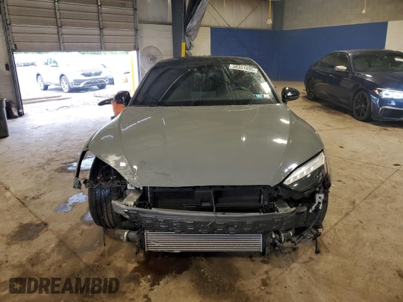 2021 Audi S5 Sportback Premium Plus z VIN WAUC4CF57MA043351, wystawiony jako Copart lot #58351495 z przebiegiem 24 693 mil mil oraz Szkoda całkowita • Salvage title. Historia ofert i sprzedaży dostępna na DreamBid. Obrazek 5.
