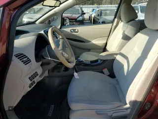 2016 Nissan LEAF SV with VIN 1N4BZ0CP8GC304599, listed as a Copart auction lot 50728855 with 48,410 mi miles and Salvage Title. Bid and sale history available at carsss.com. Image 7.