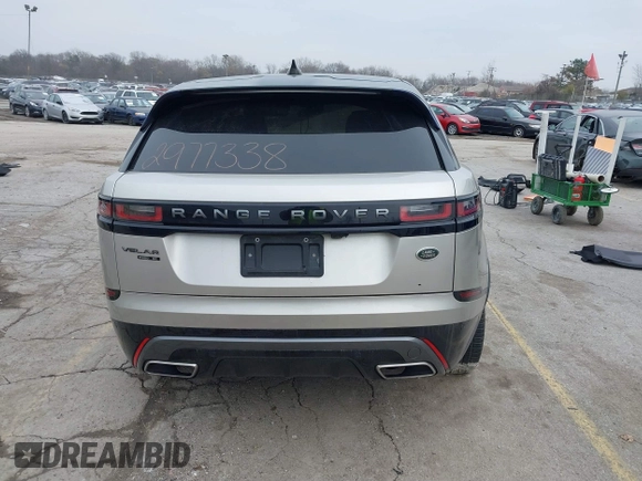 2019 Land Rover Range Rover Velar R-Dynamic SE with VIN SALYL2EV7KA795130, listed as a IAAI auction lot 40948729 with 66,353 mi miles and . Bid and sale history available at DreamBid. Image 16.