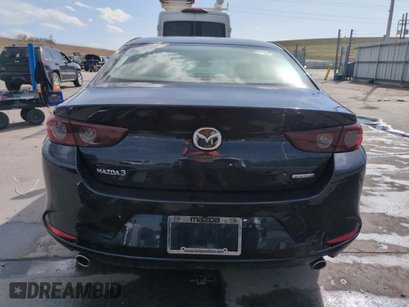 2021 Mazda 3 Select with VIN 3MZBPABL9MM253920, listed as a Copart auction lot 51257025 with 75,572 mi miles and Salvage Title. Bid and sale history available at DreamBid. Image 6.