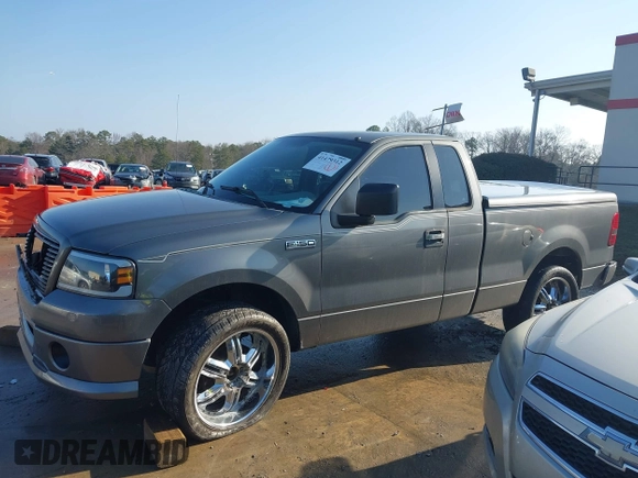 2005 Ford F-150 XL with VIN 1FTRF12295NB93897, listed as a IAAI auction lot 41479312 with 96,731 mi miles. Bid and sale history available at carsss.com. Image 14.