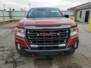 2021 GMC Canyon 4WD AT4 w/Cloth with VIN 1GTG6FENXM1185842, listed as a Copart auction lot 52574755 with 47,322 mi miles and Salvage Title. Bid and sale history available at carsss.com. Image 5.