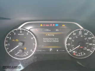 2018 Nissan Maxima Platinum with VIN 1N4AA6AP2JC363146, listed as a Copart auction lot 83424724 with 128,481 mi miles and Salvage Title. Bid and sale history available at carsss.com. Image 9.