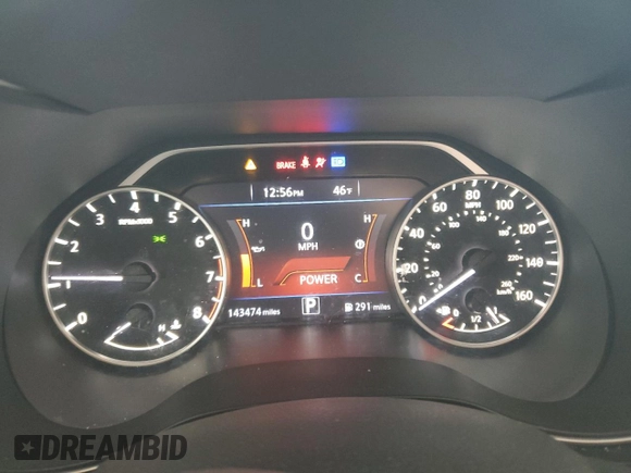 2017 Nissan Maxima SV with VIN 1N4AA6APXHC425967, listed as a Copart auction lot 48077795 with 143,474 mi miles and Salvage Title. Bid and sale history available at carsss.com. Image 9.