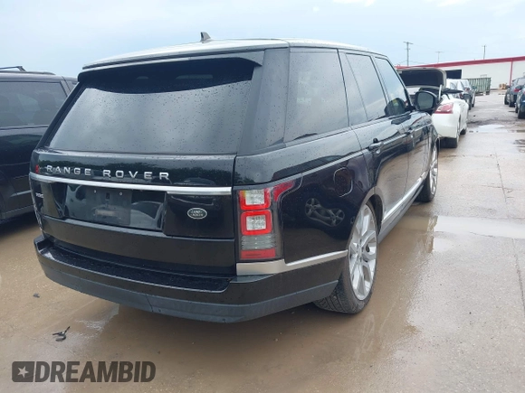 2015 Land Rover Range Rover HSE with VIN SALGS2VF0FA232420, listed as a IAAI auction lot 42482614 with 130,377 mi miles and . Bid and sale history available at DreamBid. Image 4.