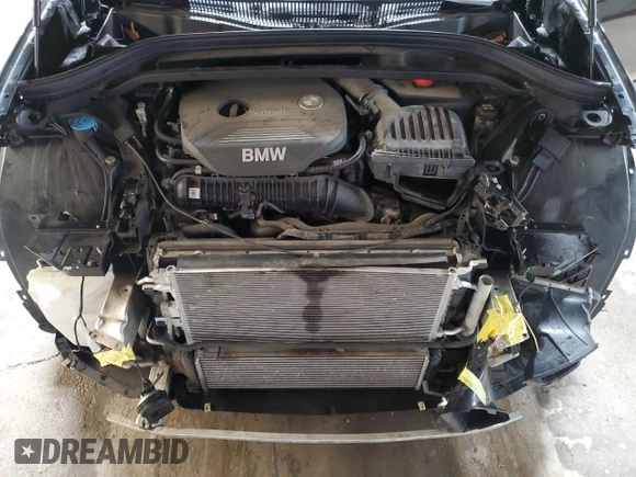 2018 BMW X1 xDrive28i with VIN WBXHT3C32J5F89399, listed as a Copart auction lot 52505945 with 63,677 mi miles and Salvage Title. Bid and sale history available at carsss.com. Image 12.