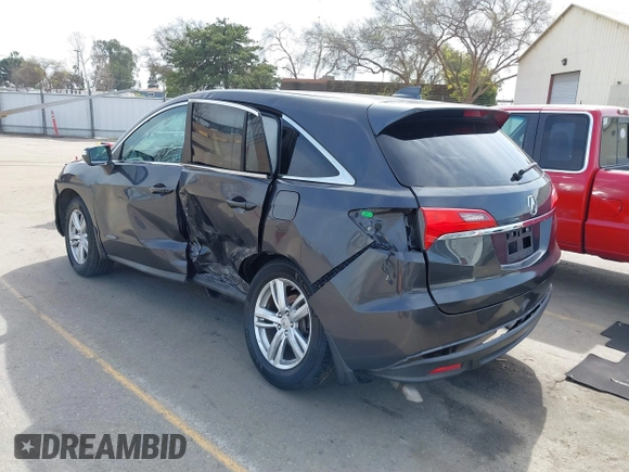 2013 Acura RDX Tech Pkg with VIN 5J8TB3H50DL018710, listed as a IAAI auction lot 41738673 with 115,629 mi miles. Bid and sale history available at carsss.com. Image 3.