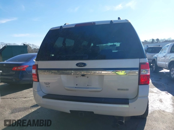 2017 Ford Expedition Max XLT with VIN 1FMJK1JT7HEA54287, listed as a IAAI auction lot 41207175 with 136,942 mi miles and . Bid and sale history available at DreamBid. Image 16.