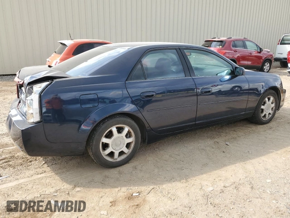 2004 Cadillac CTS with VIN 1G6DM577X40137669, listed as a Copart auction lot 58765364 with 206,751 mi miles and Salvage Title. Bid and sale history available at carsss.com. Image 3.