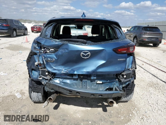 2021 Mazda CX-3 Sport with VIN JM1DKDB78M1504180, listed as a Copart auction lot 43767285 with 88,083 mi miles and Non Repairable. Bid and sale history available at carsss.com. Image 6.