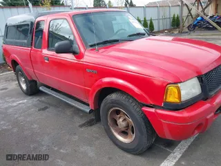 2003 Ford Ranger XL Fleet with VIN 1FTZR45E03PA44455, listed as a IAAI auction lot 41953620 with 181,022 mi miles. Bid and sale history available at carsss.com. Image 1.