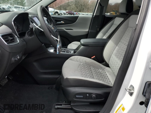 2024 Chevrolet Equinox LS with VIN 3GNAXHEG7RL323456, listed as a Copart auction lot 49086095 with 8,591 mi miles and Salvage title. Bid and sale history available at DreamBid. Image 7.
