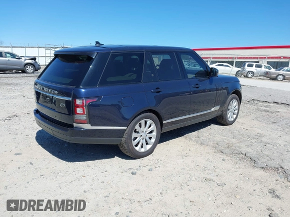 2016 Land Rover Range Rover HSE with VIN SALGS2PF9GA304181, listed as a IAAI auction lot 41812845 with 131,086 mi miles and . Bid and sale history available at DreamBid. Image 4.