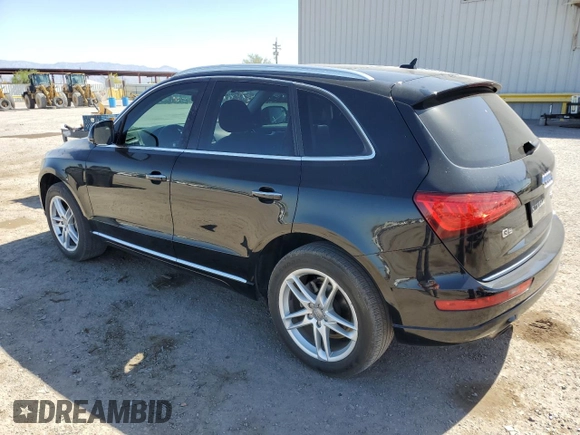 2015 Audi Q5 Premium Plus with VIN WA1LFAFP4FA084939, listed as a Copart auction lot 54881825 with 94,916 mi miles and Salvage title. Bid and sale history available at DreamBid. Image 2.