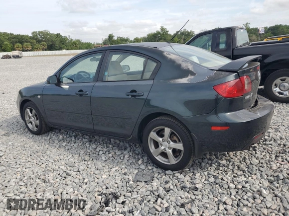 2006 Mazda 3 i with VIN JM1BK12F761483967, listed as a Copart auction lot 54204115 with 60,871 mi miles and Salvage Title. Bid and sale history available at carsss.com. Image 2.