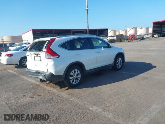 2012 Honda CR-V EX-L with VIN 5J6RM3H74CL048127, listed as a IAAI auction lot 41646337 with 91,558 mi miles. Bid and sale history available at carsss.com. Image 4.