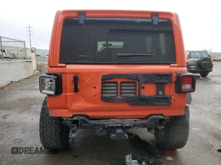 2023 Jeep Wrangler Sport S with VIN 1C4HJXDG6PW675682, listed as a Copart auction lot 41446855 with 22,816 mi miles and Salvage Title. Bid and sale history available at DreamBid. Image 6.